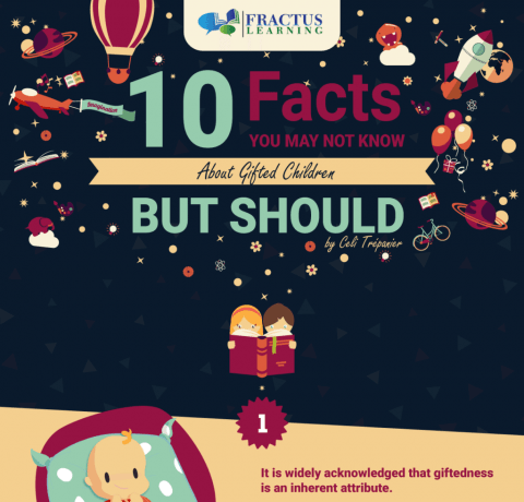 10 Facts You May Not Know About Gifted Children Infographic