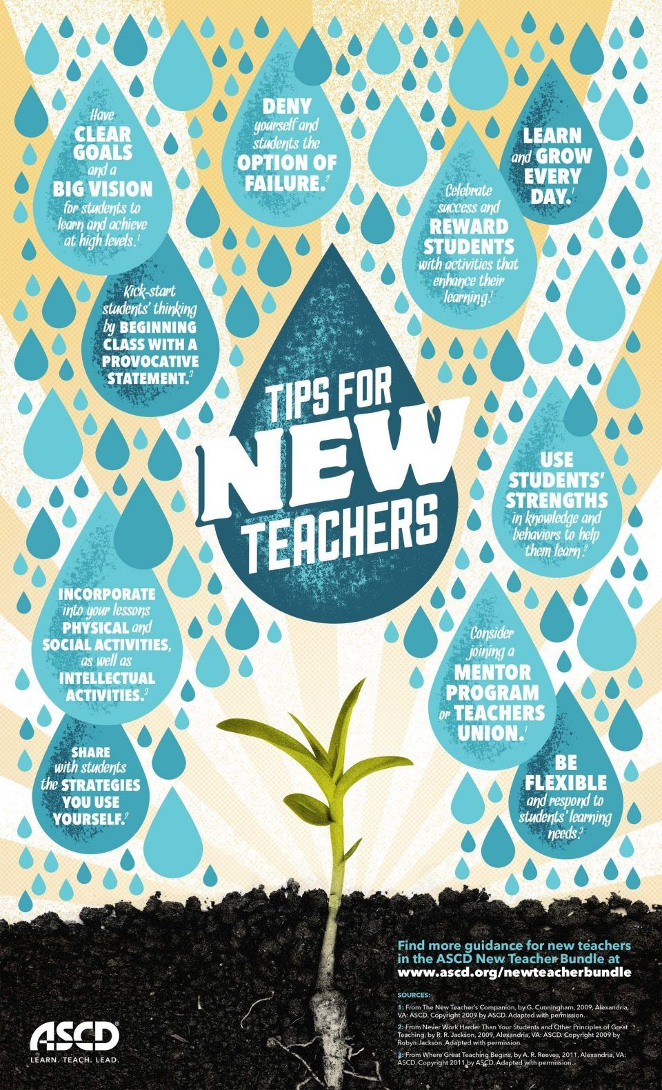 10 Useful Tips for New Teachers Infographic