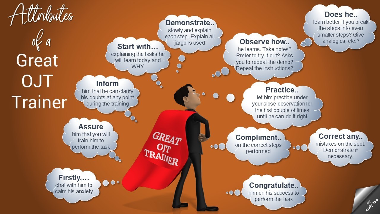 Attributes Of A Great OJT (On-the-Job Training) Trainer