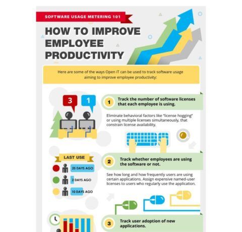 How To Improve Employee Productivity Infographic