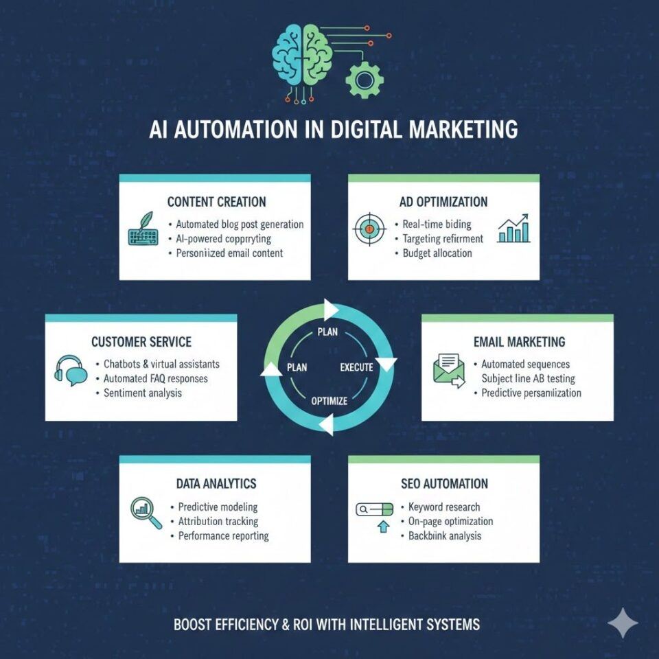 Use Of AI Automation In Digital Marketing