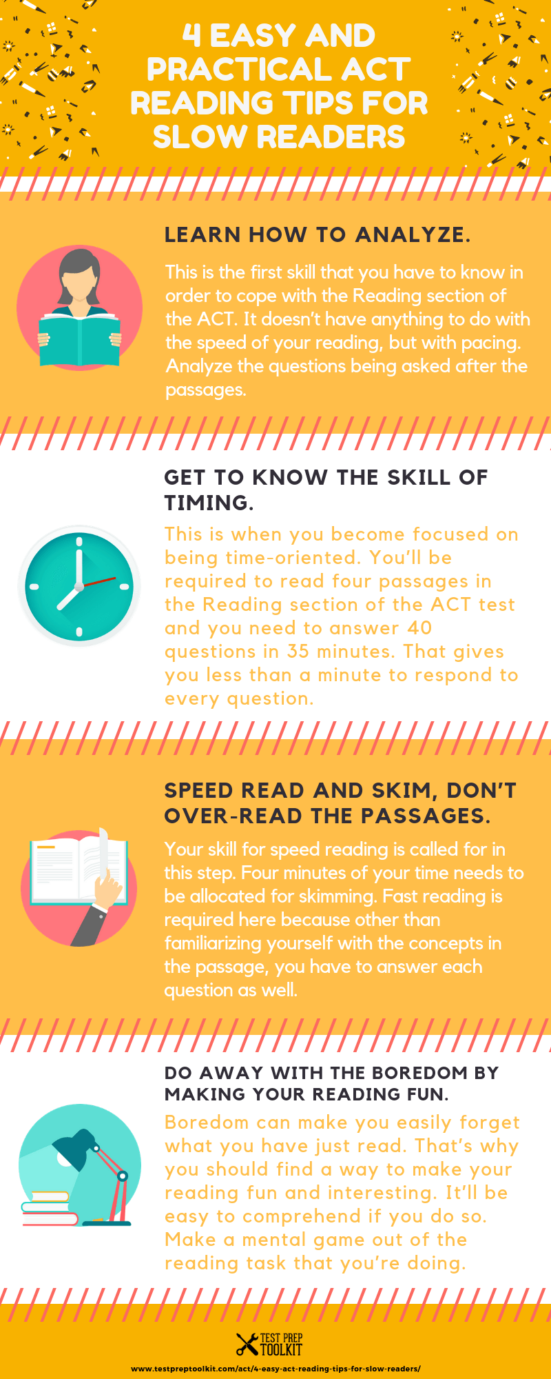 4 Easy And Practical ACT Reading Tips For Slow Readers