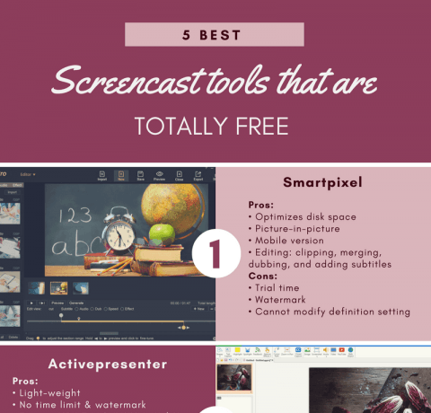 5 Best Screencast Tools That Are Totally Free