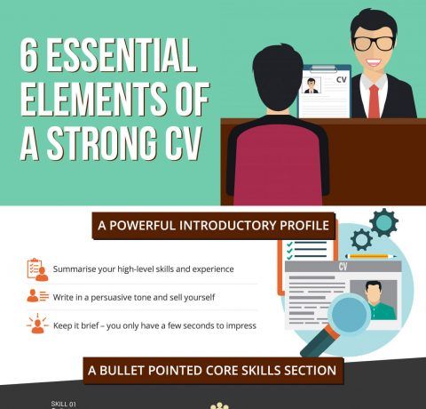 6 Essential Elements of a Strong CV Infographic