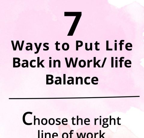 7 Ways to Put Life Back in Work-Life Balance Infographic