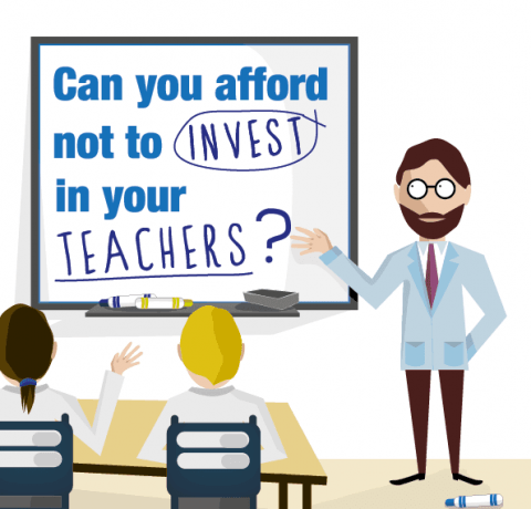 Can you afford not to invest in your teachers? Infographic