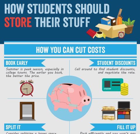 College Student Storage Tips Infographic
