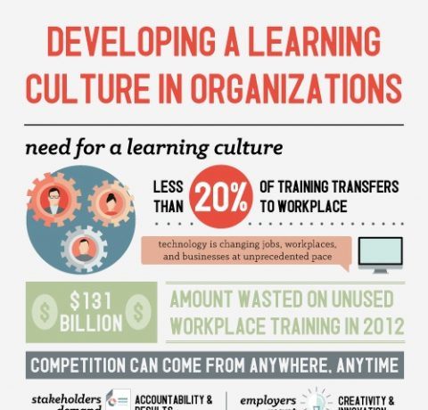 Developing a Learning Culture in Organizations Infographic