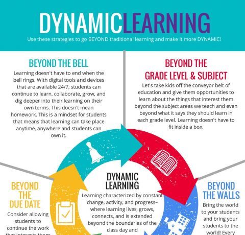 Dynamic Learning Infographic   E Learning Infographics | Educational