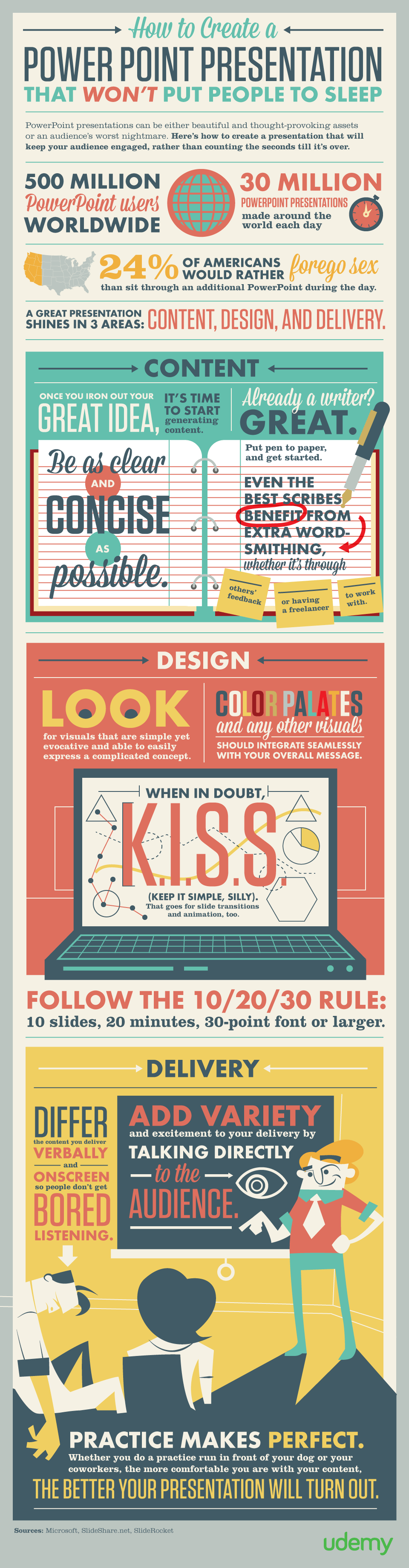 How to Create Engaging Presentations Infographic - e-Learning Infographics