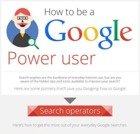 How to Become a Google Power User Infographic