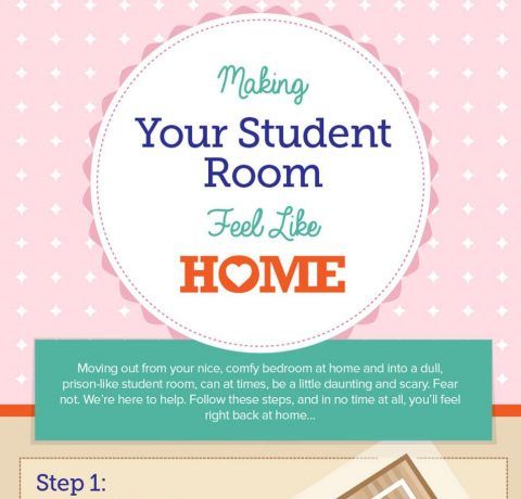 Making Your Student Room a Home Infographic