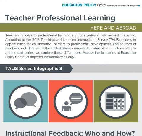 The Who and How of Instructional Feedback Infographic