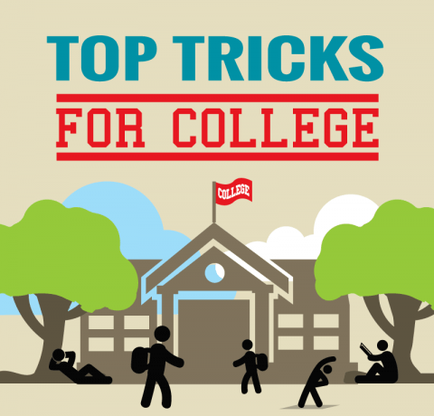 Top College Tricks Infographic