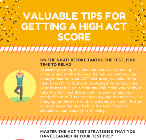 The Rewards Of Having A High ACT Score Infographic