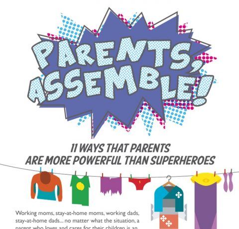 Ways Parents Are More Powerful Than Superheroes Infographic