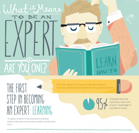 What It Means to Be an Expert Infographic