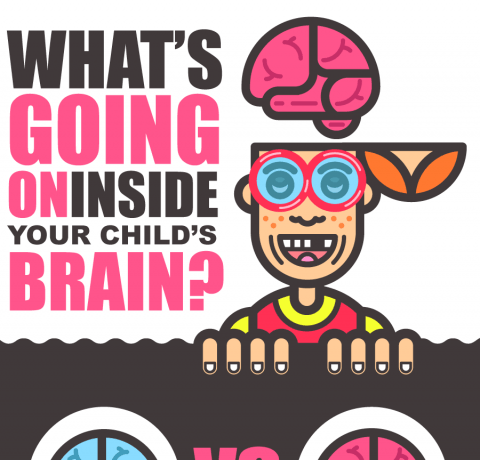 What’s Going On Inside a Child’s Brain Infographic