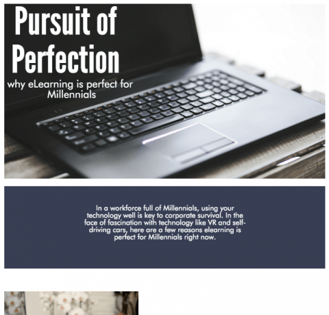 Why eLearning is Perfect for Millennials Infographic