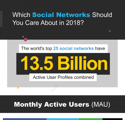 Which Social Networks Should You Care About In 2018? Infographic