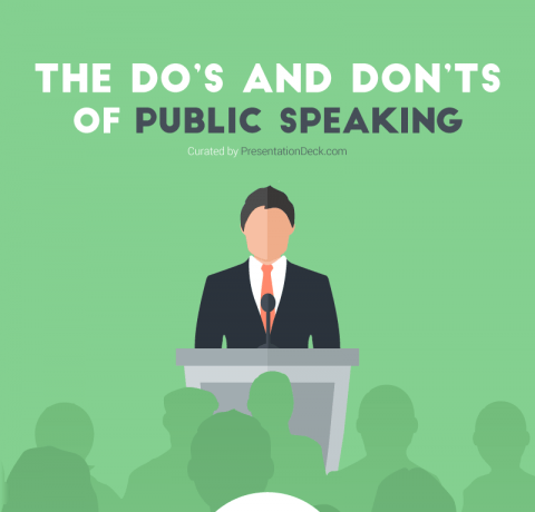 The Do’s and Don’ts of Public Speaking Infographic
